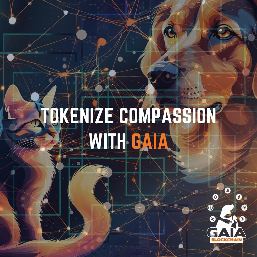 Tokenize Compassion with GAIA 🐶💖
With GAIA, every token you buy and hold directly supports animal shelters and welfare organizations. Our unique multi-chain token system ensures transparency and traceability. The pre-sale is ending soon, so act now to make a difference!