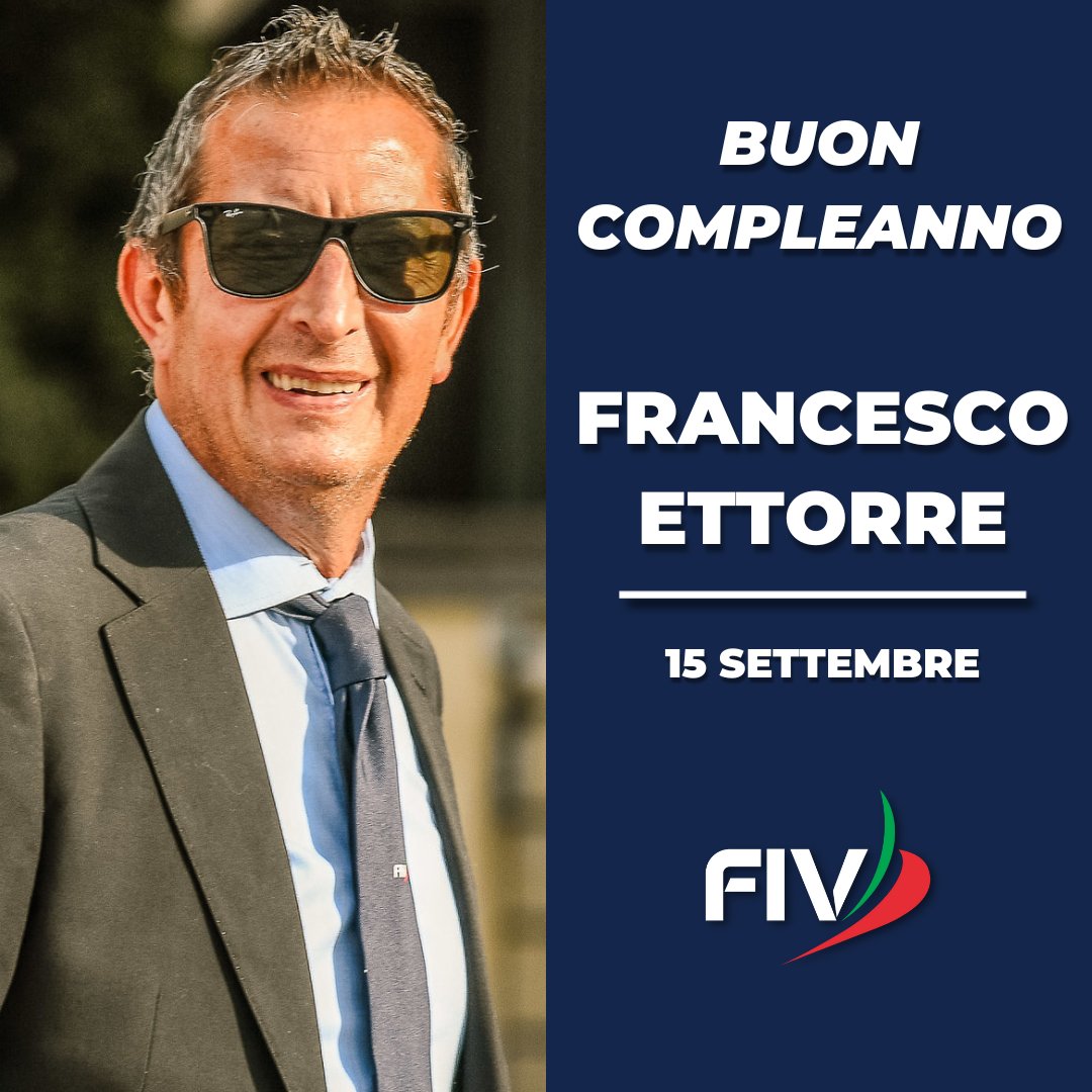 Oggi è il compleanno di Francesco Ettorre, Presidente della Federazione Italiana Vela! ⛵

Tanti auguri Presidente! 🎂

#AmaLaVela