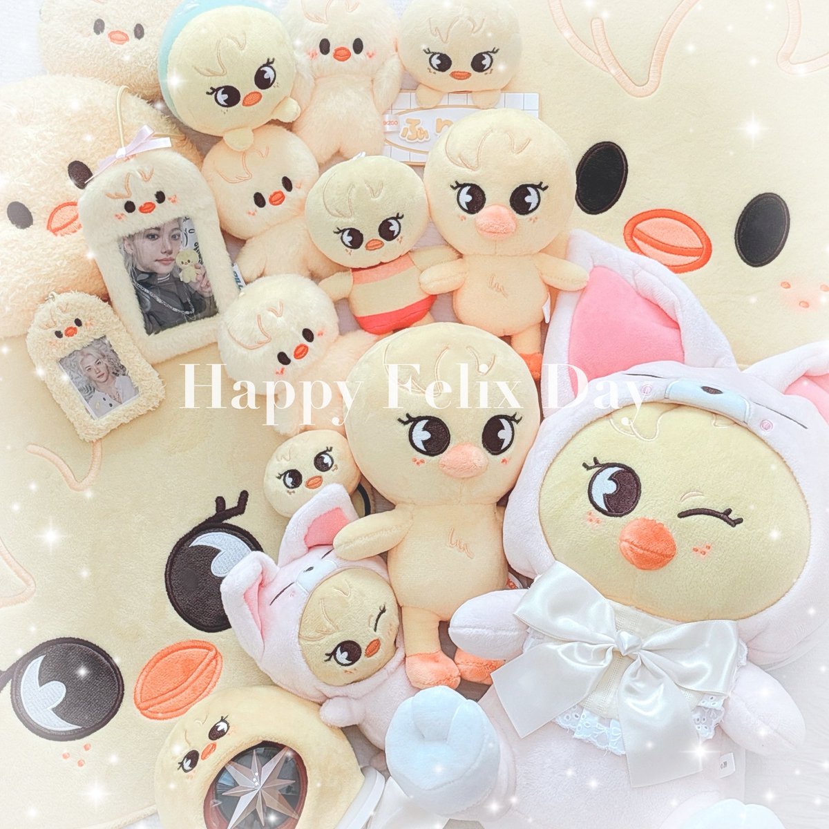 Happy Felix Day🐥⸒⸒
だいすき🩵ྀི

ピリちゃん ピリセンイル skzoo StrayKids stay ぬい活 推し活 センイルケーキ ピリペン