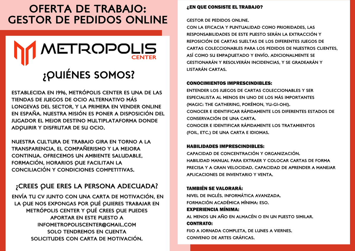 Metrópolis Center tweet media