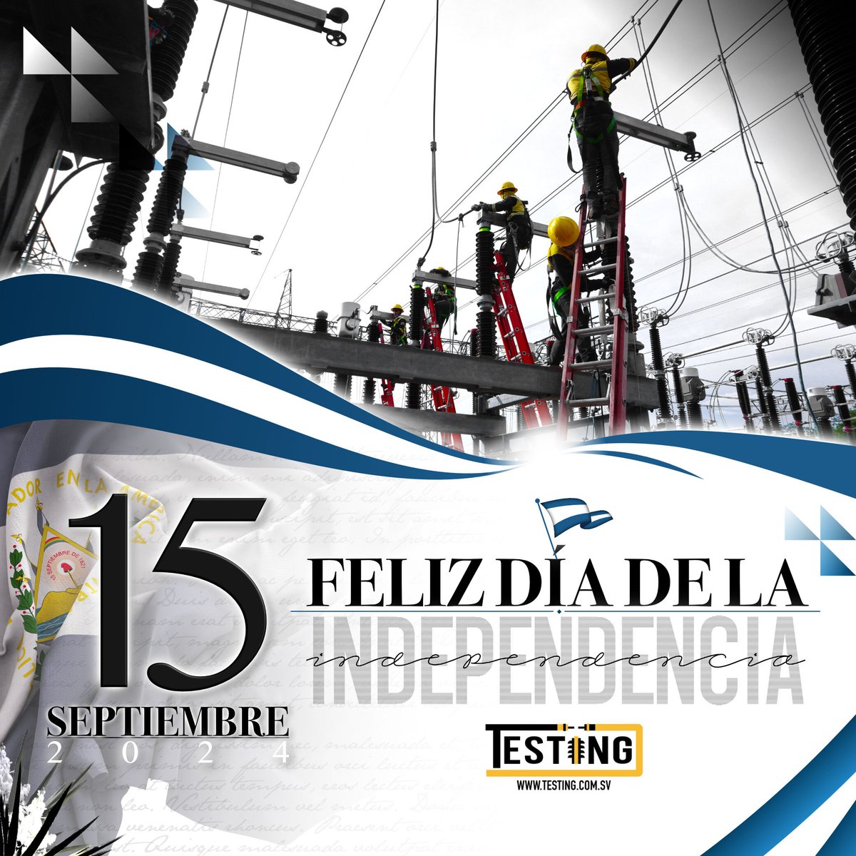 testingsv's tweet image. ¡Que este 15 de septiembre nos inspire a seguir trabajando por un El Salvador más fuerte y unido!

#IndependenciaSV #OrgulloSalvadoreño #VivaElSalvador #UnidosSomos #testingsv