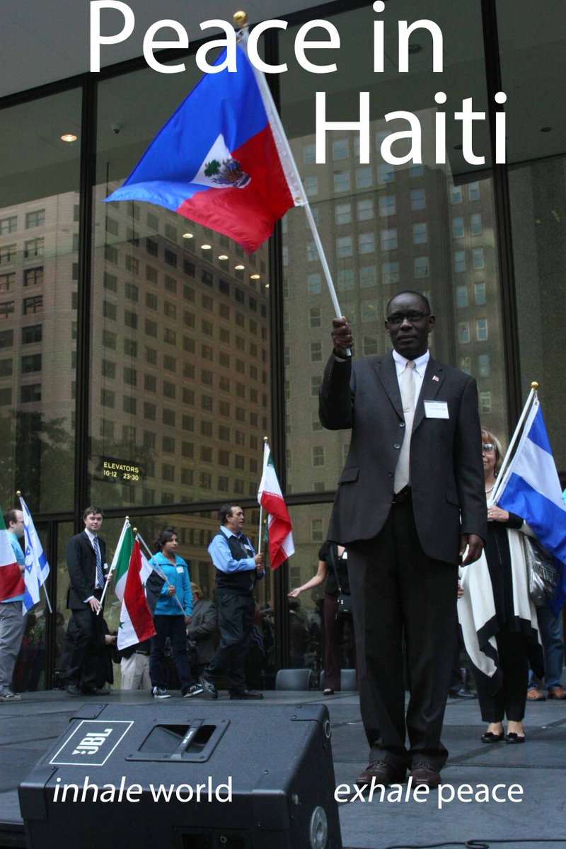 #CallToPeace! Join us in honoring one country daily, sending Peace and Love to Humanity. Peace in the Republic of Haiti ! 
Join us for Peace Day in Daley Plaza on Monday Sept. 23rd at 11:30 AM peaceschool.org/peace-day
.
.
.
   #light #energy #haiti
#inhaleworldexhalepeace
286