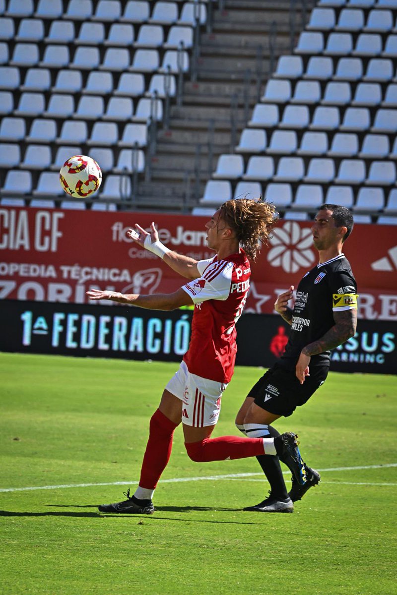 realmurciacfsad's tweet photo. J4 | 46’ | 1-0 | 🔥💪
¡𝗔𝗥𝗥𝗔𝗡𝗖𝗔 𝗟𝗔 𝗦𝗘𝗚𝗨𝗡𝗗𝗔 𝗣𝗔𝗥𝗧𝗘!
#RealMurciaMerida https://t.co/arHMDtpUde