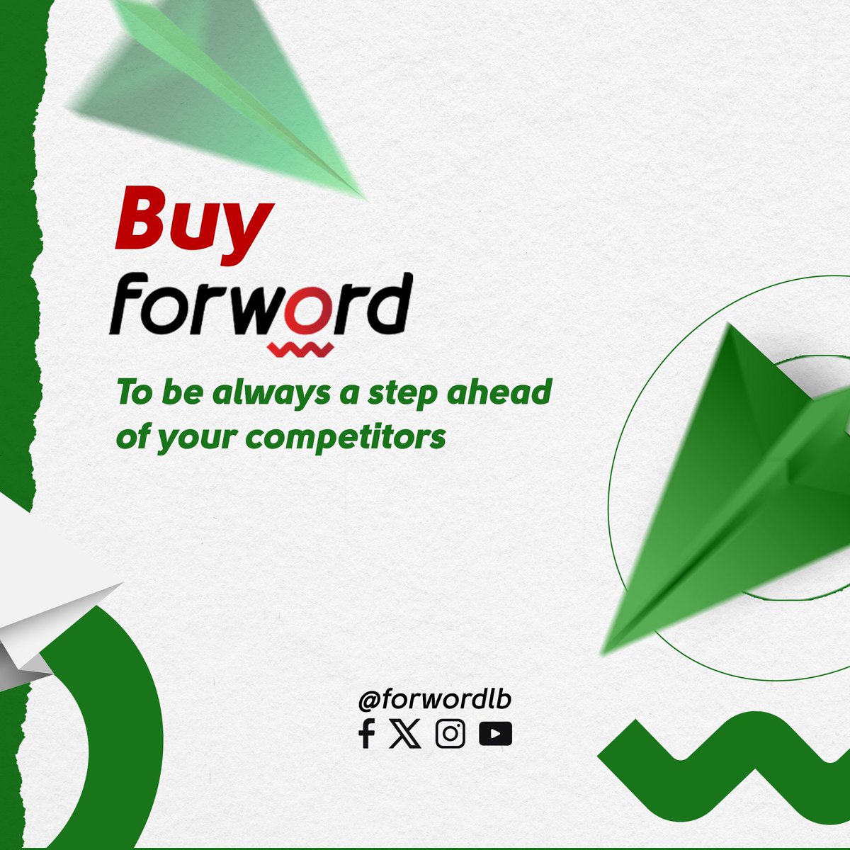 forwordlb's tweet image. What makes your business stand out from competitors?

#forword #businessowner #business