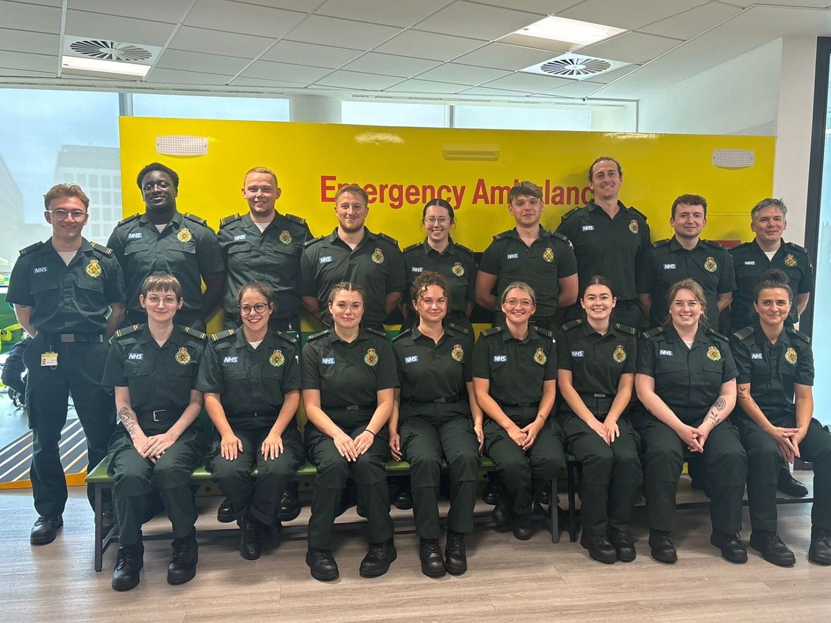 When hard work pays off 🤩🔽

Join us in congratulating our latest group of Newly Qualified Paramedics who are ready to enter the next phase of their careers 👏

Coming to an ambulance station near you! 👋