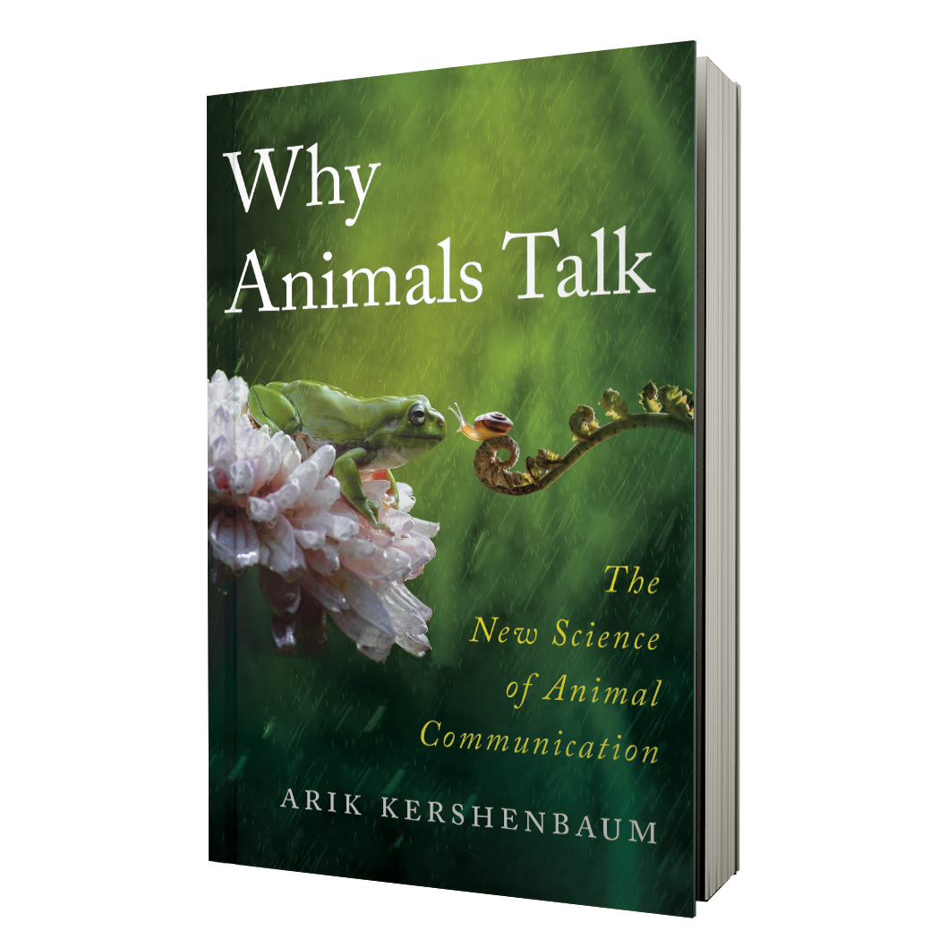 Science Magazine (@sciencemagazine) on Twitter photo In the new book, Why Animals Talk, zoologist <a href="/arikkershenbaum/">Arik Kershenbaum #WhyAnimalsTalk</a> delves into the scientific study of #AnimalCommunication, with a focus on vocal communication in vertebrates.
📕 Read the #ScienceBooks Review: scim.ag/8kP In the new book, Why Animals Talk, zoologist <a href="/arikkershenbaum/">Arik Kershenbaum #WhyAnimalsTalk</a> delves into the scientific study of #AnimalCommunication, with a focus on vocal communication in vertebrates.
📕 Read the #ScienceBooks Review: scim.ag/8kP