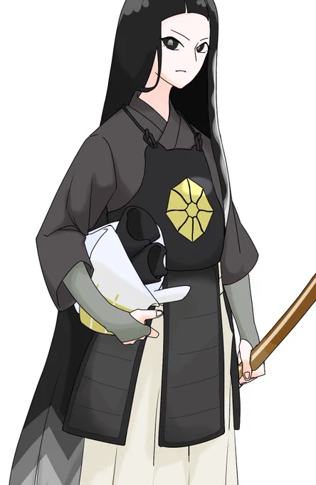 ここまで描いといてだけど、原作にある衣装と言っていいか微妙かもしれん……。