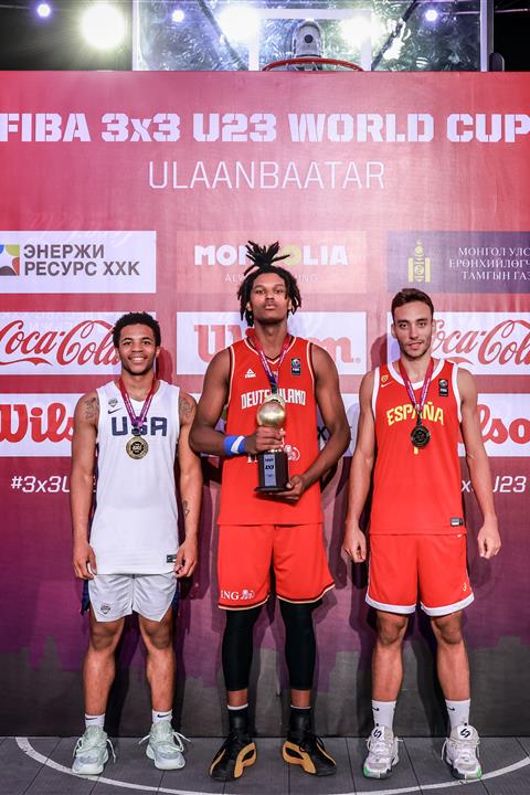 La Selección #U23M3x3 🇪🇸 es 𝗕𝗥𝗢𝗡𝗖𝗘 Mundial 🥉

Otra nueva alegría que nos da el <a href="/FIBA3x3/">3x3 Basketball | FIBA3x3</a> 🥰

#3x3U23 #SomosEquipo