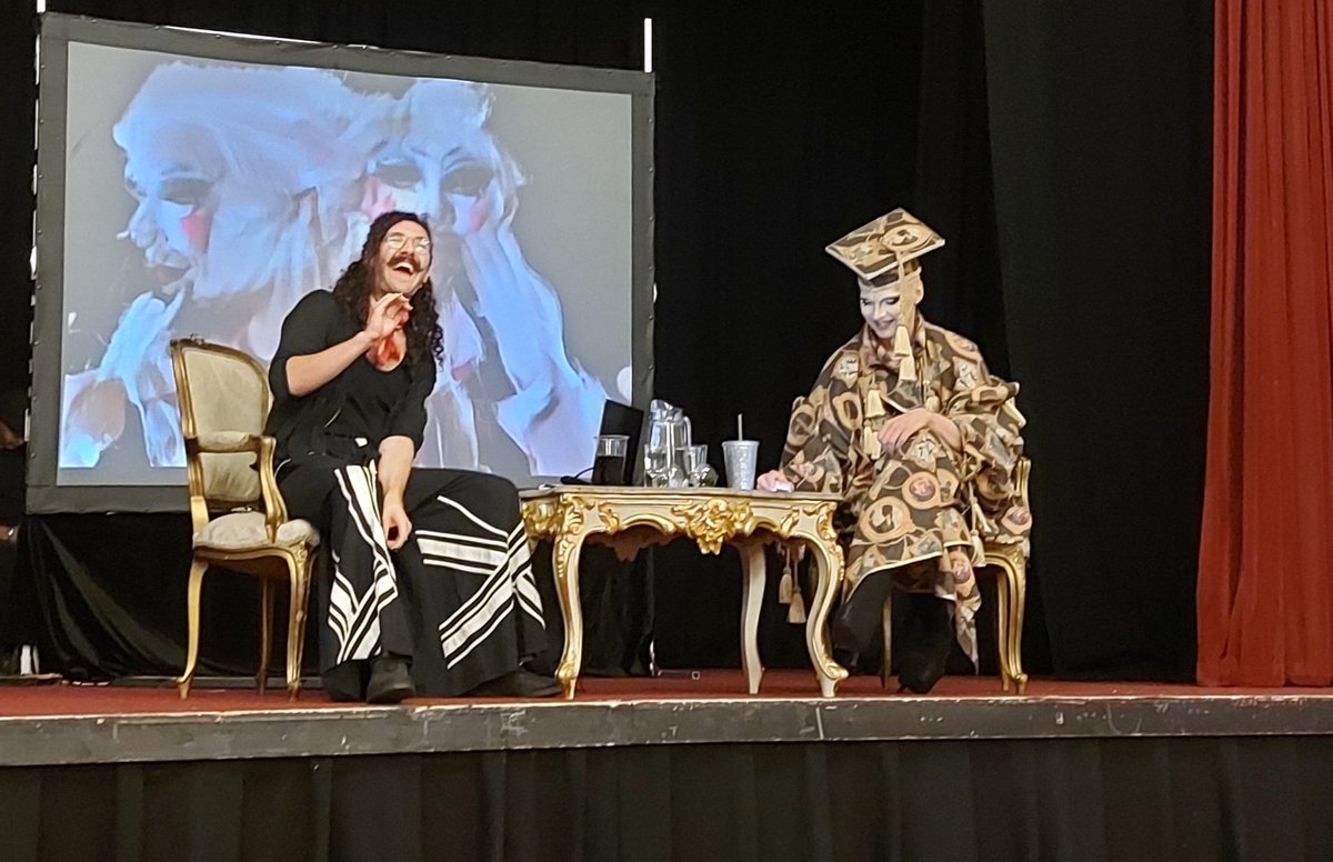 British Science Festival (@britishscifest) on Twitter photo In conversation with <a href="/CheddarGorgeous/">Cheddar Gorgeous</a>! Cheddar and <a href="/JakeElwes/">Jake Elwes</a> take to the stage for a conversation on where AI belongs in an artist's world.
<a href="/UEL_News/">Uni of East London</a> #BSF24 In conversation with <a href="/CheddarGorgeous/">Cheddar Gorgeous</a>! Cheddar and <a href="/JakeElwes/">Jake Elwes</a> take to the stage for a conversation on where AI belongs in an artist's world.
<a href="/UEL_News/">Uni of East London</a> #BSF24