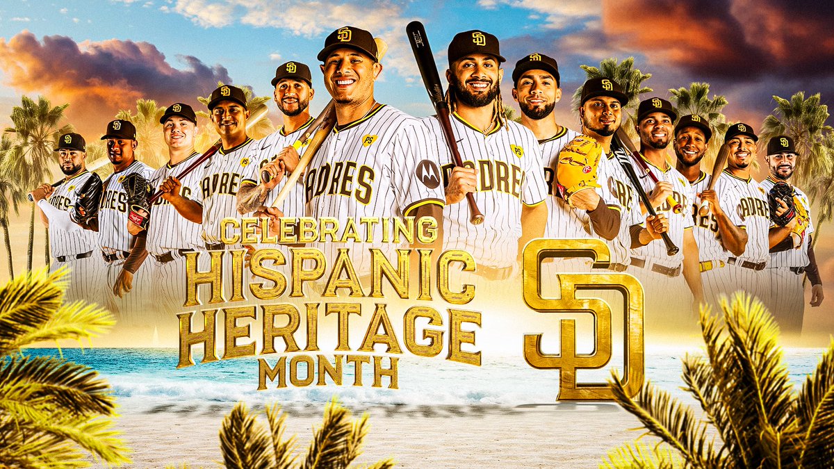 ¡Feliz Mes de la Herencia Hispana!

We are proud to celebrate the achievements and contributions of our Hispanic players, employees, fans, and the San Diego community.