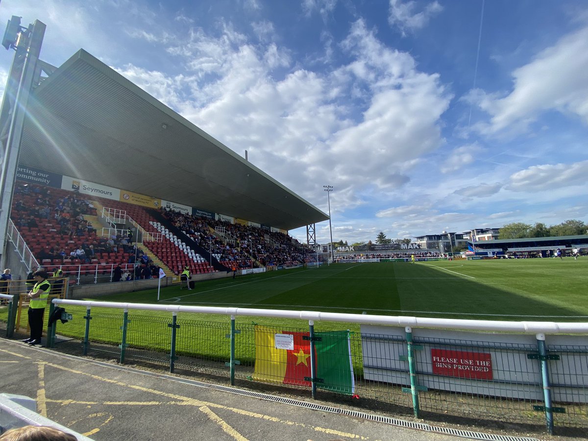 #️⃣ 20
📆 14/9
📍 <a href="/wokingfc/">Woking Football Club</a> 1-3 <a href="/OfficialOAFC/">(P) Oldham Athletic</a>
🏟️ 317
🎟 £21
🏆 National Lge

Very comfortable and convincing win for #oafc yesterday. Got the job done against a team that had started well. Nice to end the run of draws and hopefully we can kick on now #groundhopping
