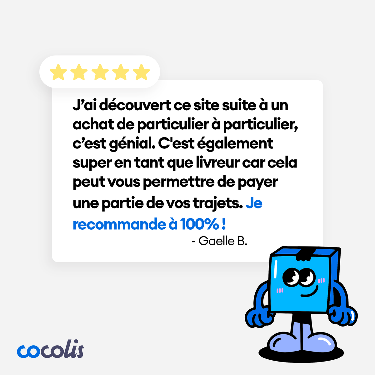 Merci pour ce super retour Gaelle ! Chez <a href="/cocolis_fr/">Cocolis</a>, on est là pour rendre la #livraison plus simple, même pour les colis les plus encombrants. Et ça fonctionne aussi pour rentabiliser ses trajets. 📦