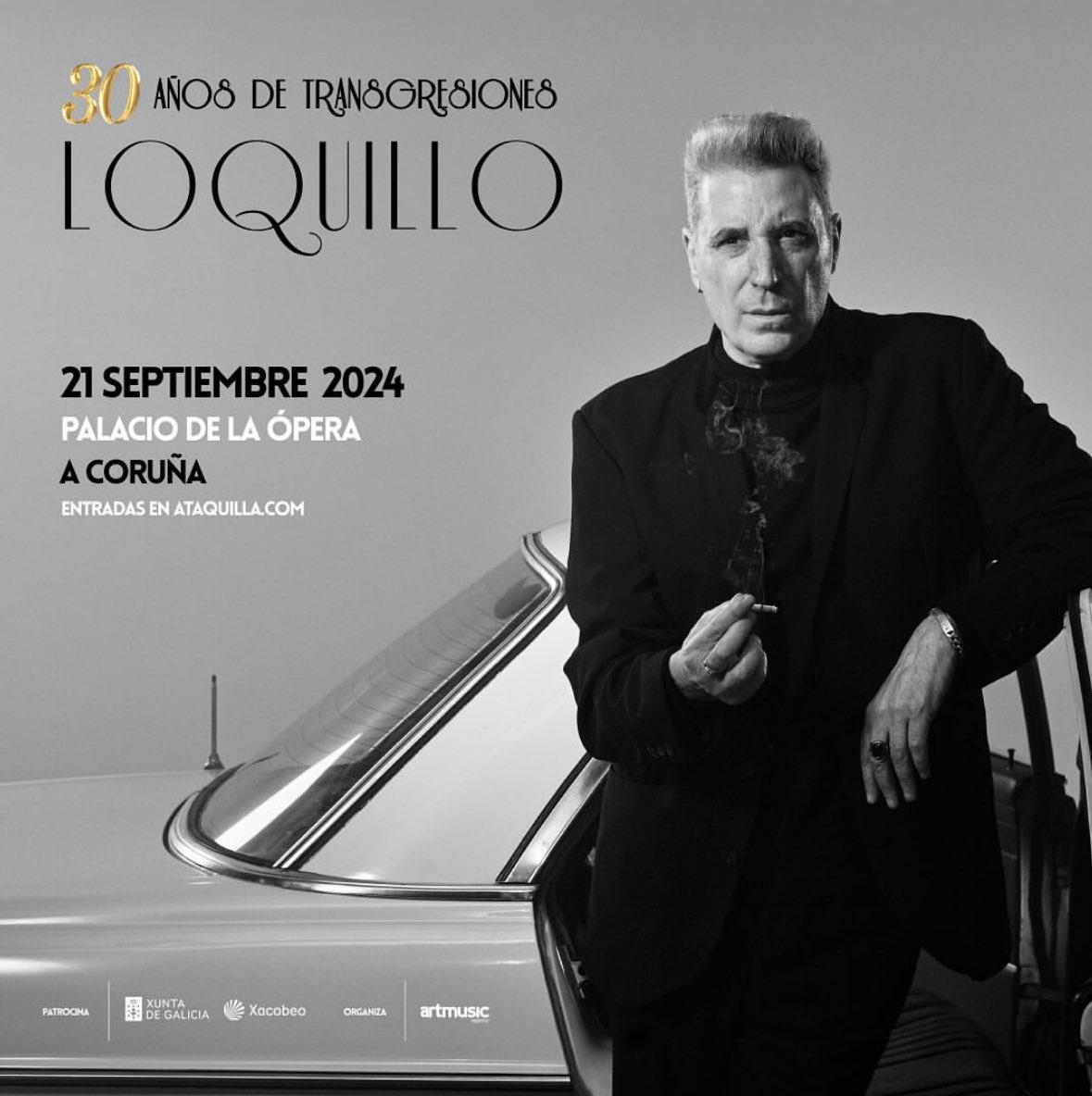 gal_concierto's tweet photo. El 21 de septiembre @Loquillo estará en directo en el @PalacioOpera de A Coruña con su gira #transgresiones info:https://t.co/QIHMqGlCga https://t.co/Q1r5WcF5bR