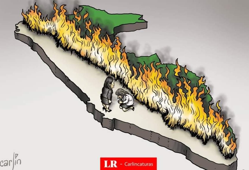Así de absurdo y doloroso. La indiferencia, la avaricia, la corrupción y la violencia están quemando a nuestro querido Perú.

Seamos gotas, juntémonos en un río de solidaridad, amor y coraje para apagar este incendio.
