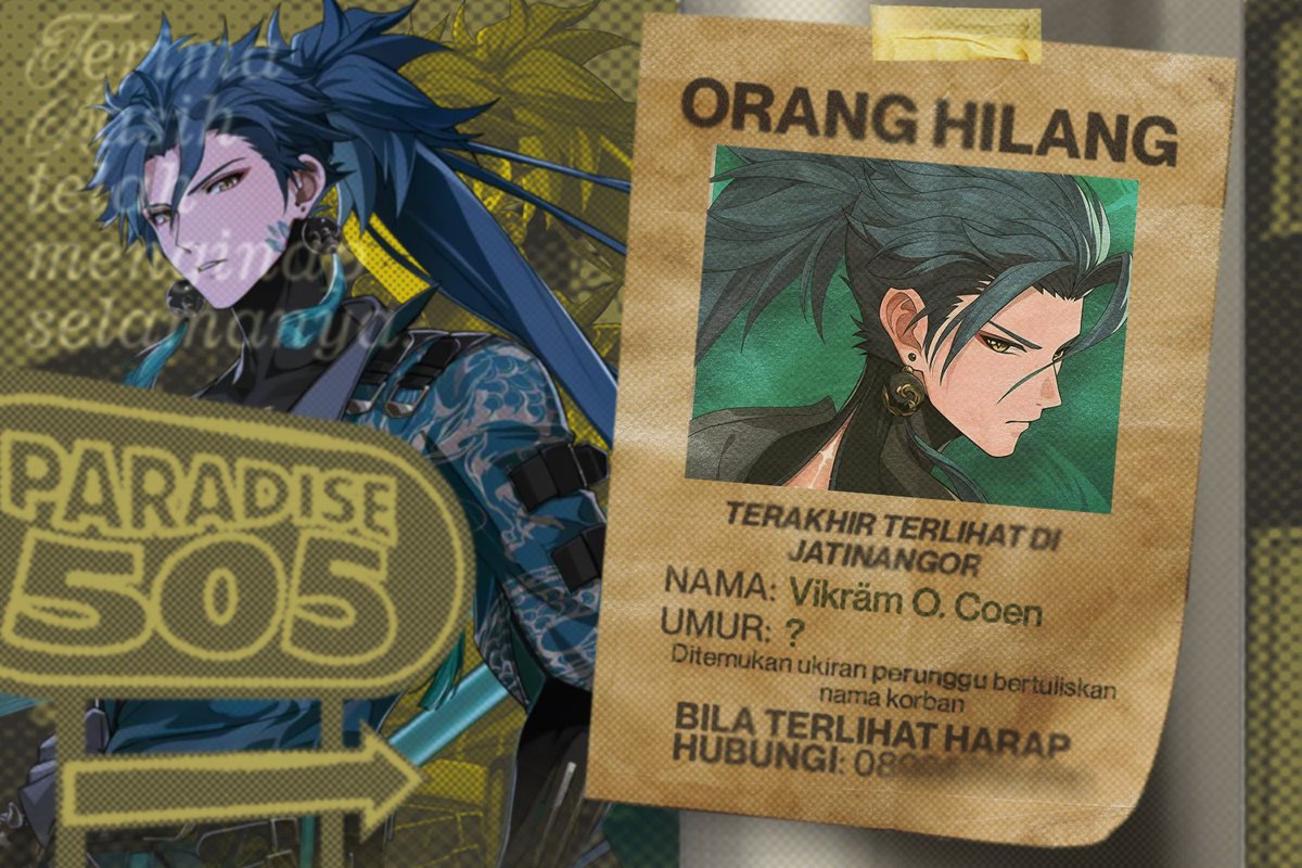 Huntbinger's tweet image. Meski raga t’lah lenyap ditelan ombak waktu yang bergulir merayau tanpa ampun, bayang kenangan akan sesal tiada usai ‘kan tetap menjadi pengingat hadirku. Aku, Vikräm O. Coen, mengucap perpisahan pada fana dunia ‘tuk berpulang pada peluk abadi sangkala lampau.