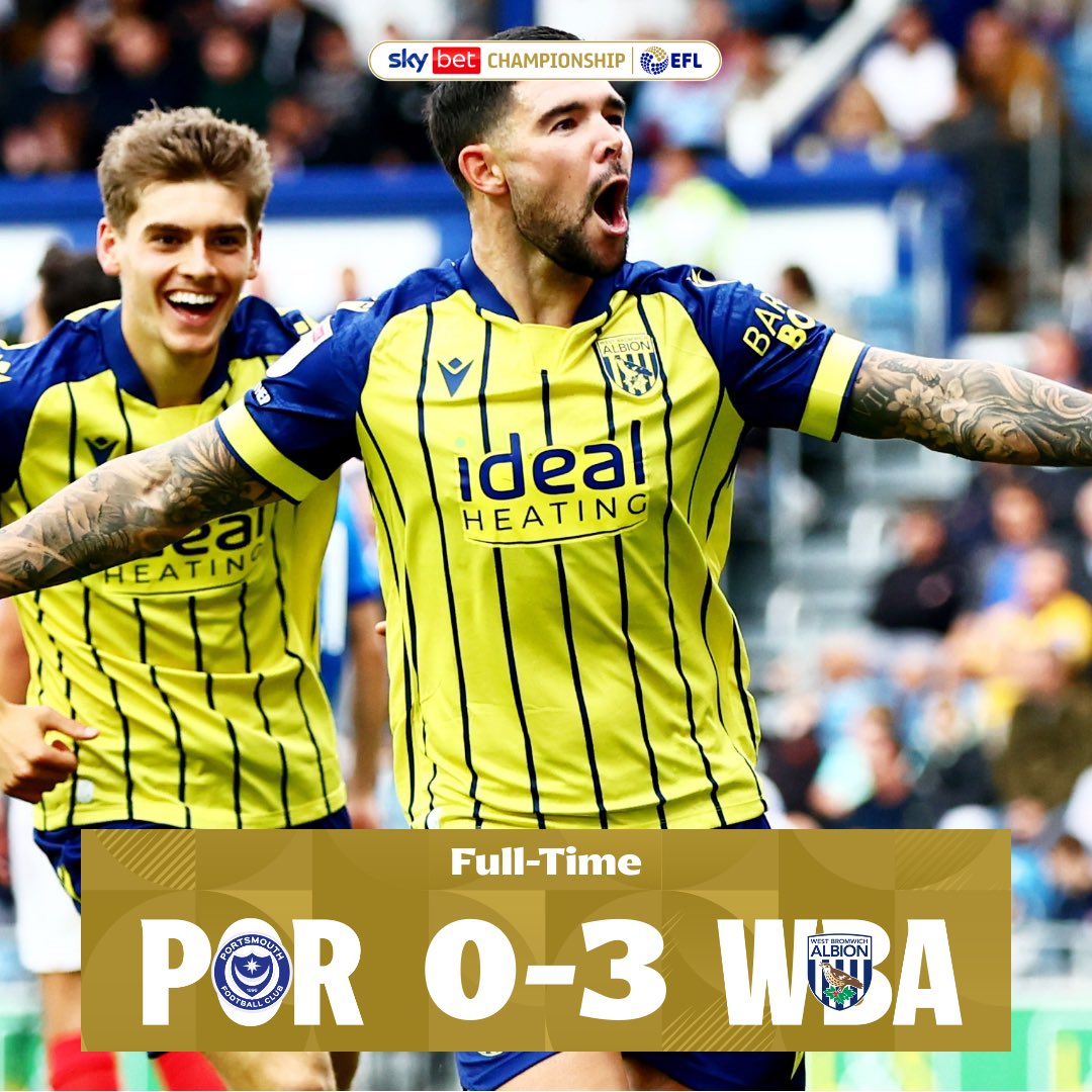 The Baggies take the points!

#EFL | #SkyBetChampionship