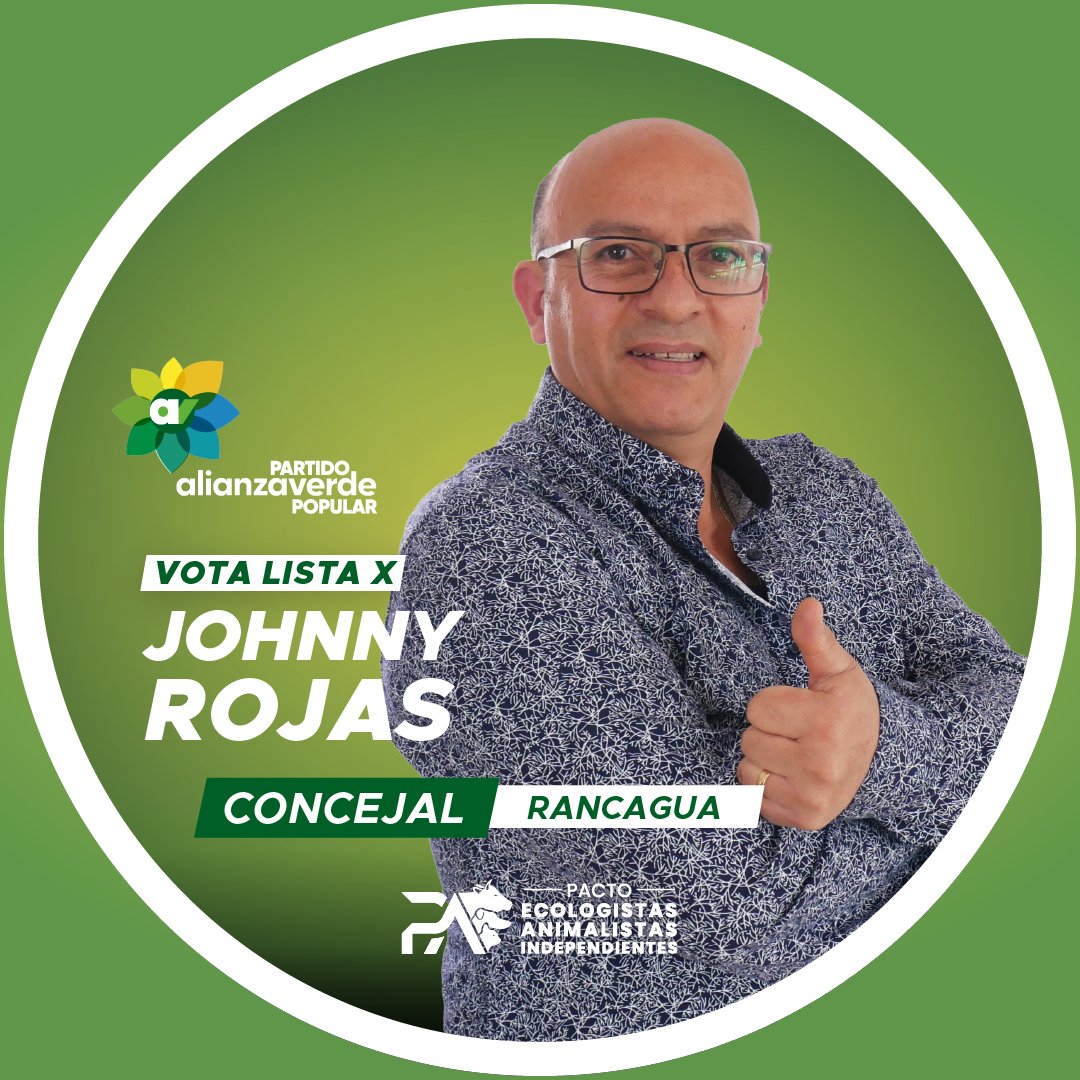 Johnny Rojas candidato a concejal tweet media
