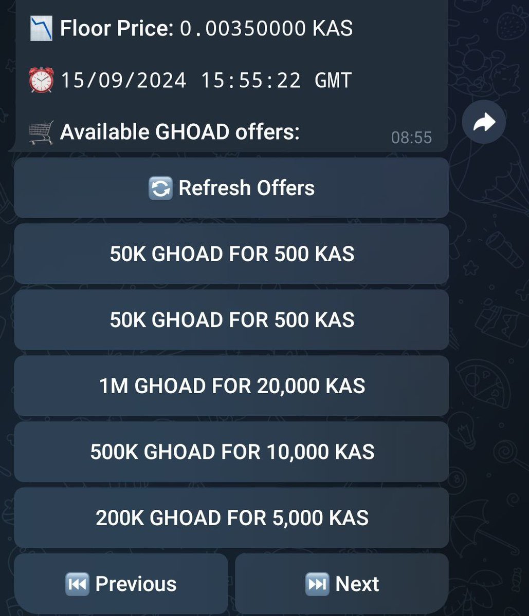 GhoadCoin's tweet image. $Ghoad is now trading on the #KSPR marketplace at a 5M market cap floor price, already hitting 13x from mint! 🚀

We haven’t even listed on a #CEX yet, and the massive milestones in our pipeline are still under wraps! 💎

The #Ghoad community is beyond bullish! #Kaspa #KRC20 🌪️🔥