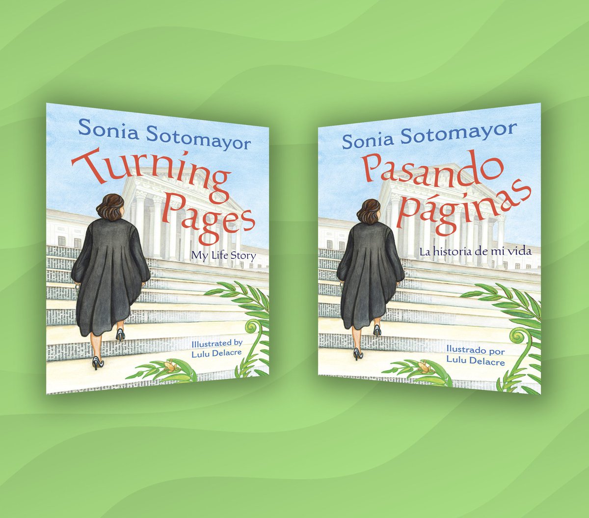 We’re kicking off Latiné/Hispanic Heritage Month with biographies written by—and about—some truly trailblazing women. One of whom is not just “the people’s Justice,” but one of our cherished children’s book authors!