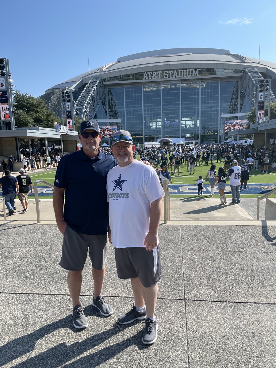 Brian Whitaker (@papawhit12) on Twitter photo Home opener 🏈 <a href="/dallascowboys/">Dallas Cowboys</a> <a href="/ATTStadium/">AT&T Stadium</a> #CowboysNation
Vibes are high! 👏🏼👏🏼👏🏼 <a href="/PapaWhit12/">Brian Whitaker</a> Home opener 🏈 <a href="/dallascowboys/">Dallas Cowboys</a> <a href="/ATTStadium/">AT&T Stadium</a> #CowboysNation
Vibes are high! 👏🏼👏🏼👏🏼 <a href="/PapaWhit12/">Brian Whitaker</a>