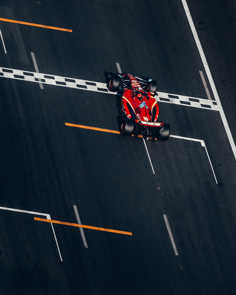 Not the way we wanted to end the weekend. 
Second place for today’s race. 
Happy to see Carlos and Checo jumping out of the car unharmed. Now full focus for Singapore ❤️
