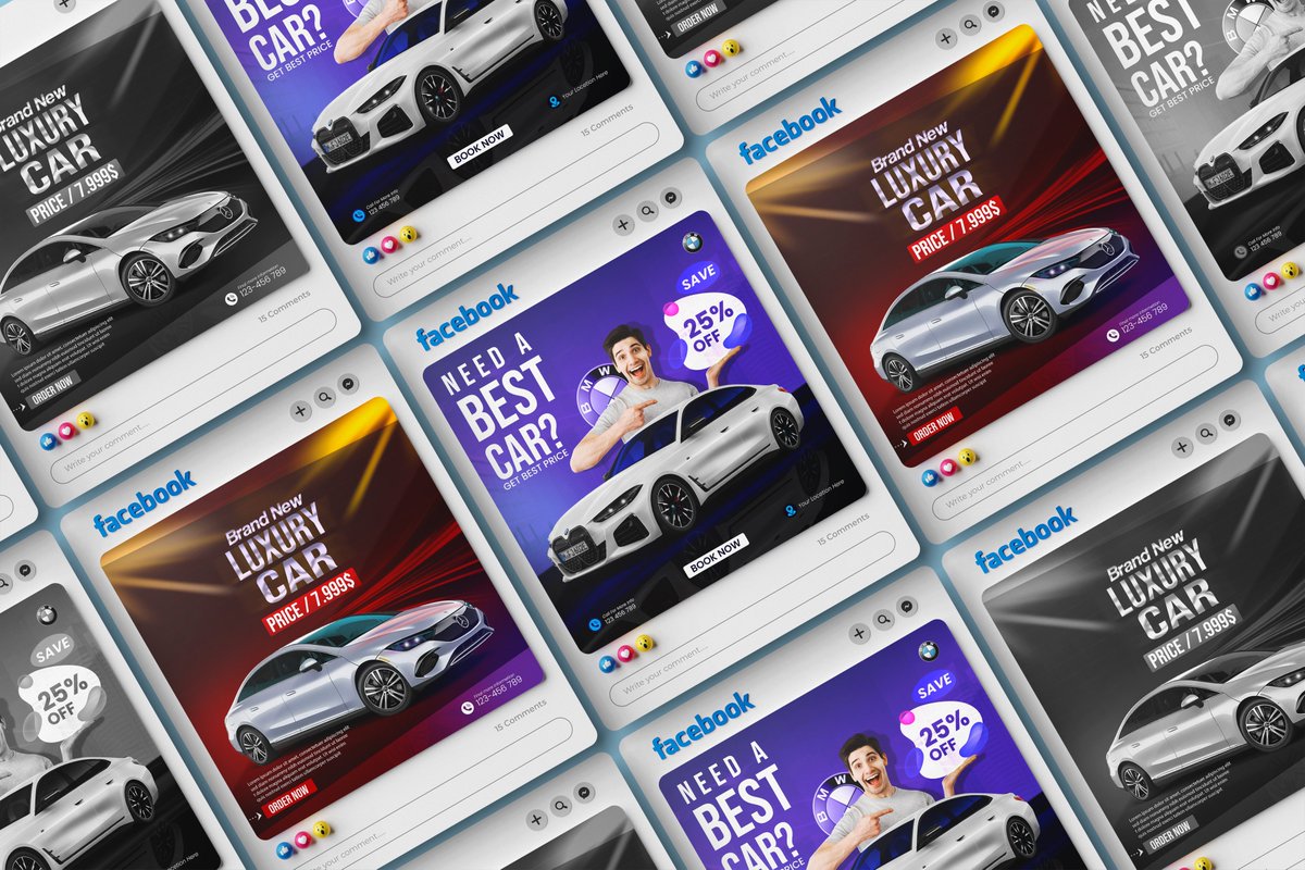 mdnasimmia424's tweet image. Car Social Media Post Design 
#carpostdesign #GraphicDesign #postardesign #mdnasimmia #socialmediapostdesign #socialmediaposterdesigner