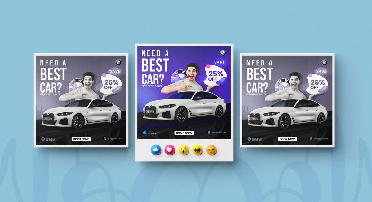 mdnasimmia424's tweet image. Car Social Media Post Design 
#carpostdesign #GraphicDesign #postardesign #mdnasimmia #socialmediapostdesign #socialmediaposterdesigner