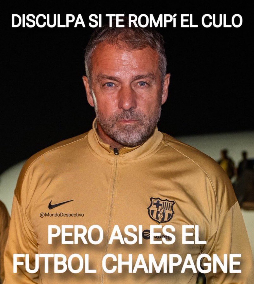 Gracias Barcelona, gracias por mostrarme el camino de que se puede ganar varios partidos siendo superior al rival y jugando bien al fútbol. Durante semanas estuve viendo al Real Madrid y creí que la única manera de ganar era en base a penales polémicos.