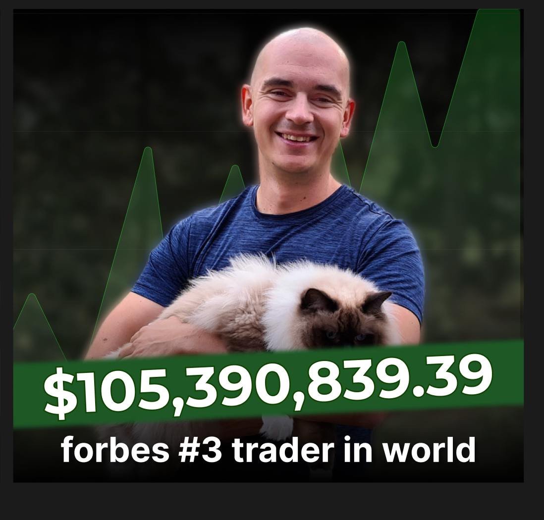 This is Kristjan Qullamaggie...

trader who turned $6,450 into $87M in 3 years

Forbes featured him as top 5 trader in the world...

here's his strategy, secrets and $BTC insides 🧵👇