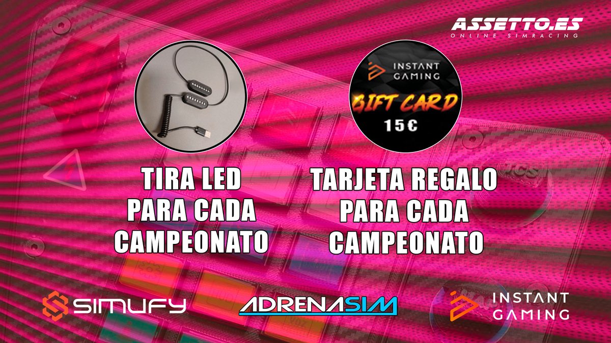 🔵 RACE DAY

2a carrera del campeonato F2 

🏎️ <a href="/Formula2/">Formula 2</a> 2024
📌 <a href="/BakuCityCircuit/">UFC Baku / F1 Azerbaijan GP🇦🇿</a> 🇦🇿
⏱️ Qualy 21:00
🚥 Race 21:00

📺 Narrado por <a href="/FtvRacing/">FTV Racing</a> en el canal de twitch.tv/assetto_es

📝 No te lo pierdas! 

Campeonato patrocinado por <a href="/simufy/">Simufy</a> <a href="/InstantGamingES/">Instant Gaming</a> <a href="/AdrenaSim/">Carlos Sim</a>