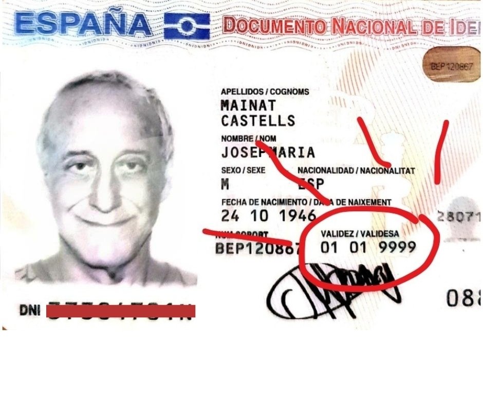 MainatJM's tweet photo. Hi ha comdennes petites, mitjanes, grans... i després, aquesta:
ESPANYOL FINS L'ANY 9999!!! https://t.co/3kQuJJQ7RY
