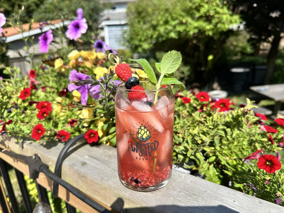 Can I offer you a refreshing beverage? Sunday Funday brought to you by the letters R,B, and M! The Raspberry Blueberry Mint Rum Smash! Delicious on this amazing  late summer day!

#charcolesns onthebar