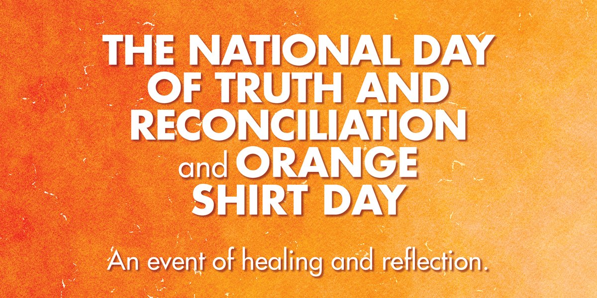 🧡Join us in acknowledging the National Day of Truth and Reconciliation and Orange Shirt Day with an event of healing and reflection. 

🗓️ Monday, September 30 
🕐 1:00–3:00 p.m.  
 📍youtube.com/@NOSMtv   
 
#NDTR2024 #EveryChildMatters #OrangeShirtDay2024