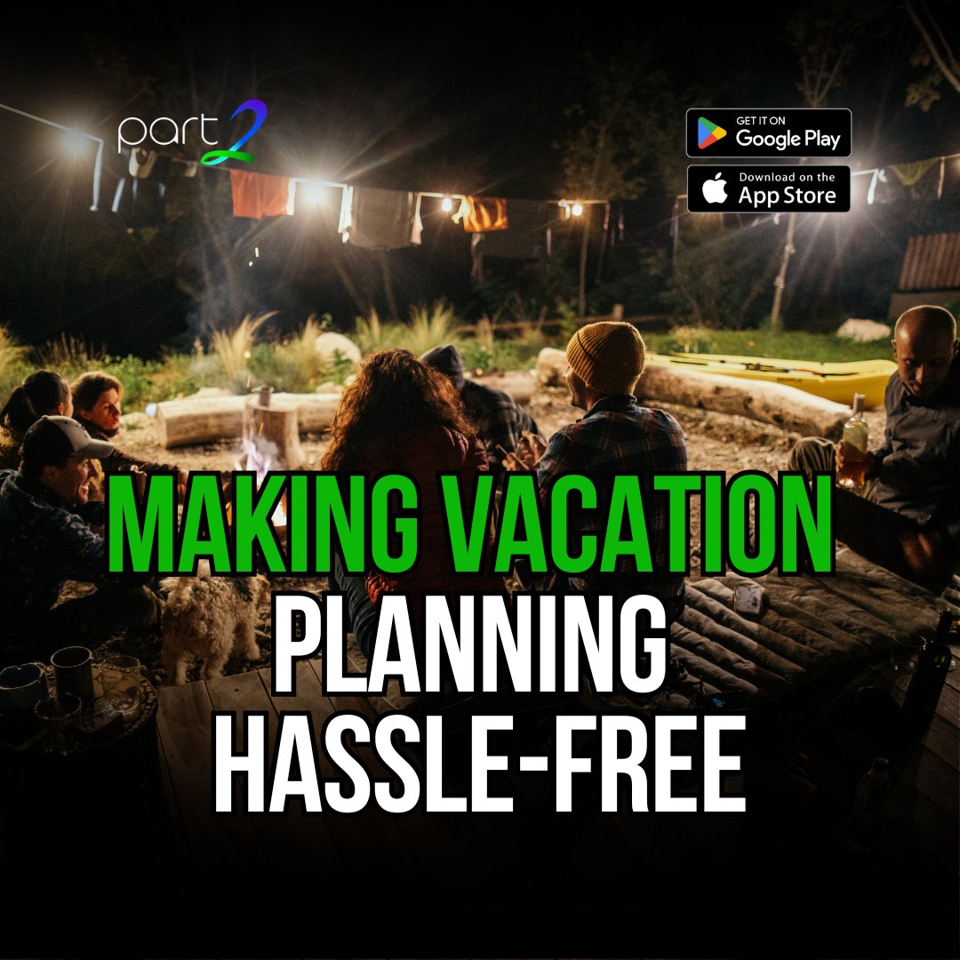 part2chat's tweet image. Planning your next vacation? Part2AI makes it hassle-free! Organize, coordinate, and enjoy stress-free trips with ease. 🌴🛫

Download App Now -&amp;gt; part2ai.com

#Part2AI 
 #VacationPlanning
 #HassleFreeTravel
#AdvancedAI 
#SmartChats
#iphoneapp #iphone15 #iphone