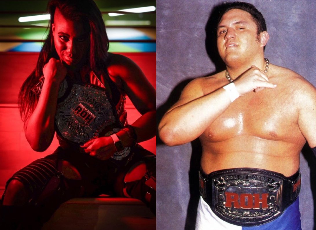 Athena has OFFICIALLY become the longest reigning Ring of Honor champion of time. She has been the Ring of Honor Women’s World Champion for 646 days! 

She just broke the record Samoa Joe’s historic 645 day reign. 

Congratulations to Athena, who has proven time and time again