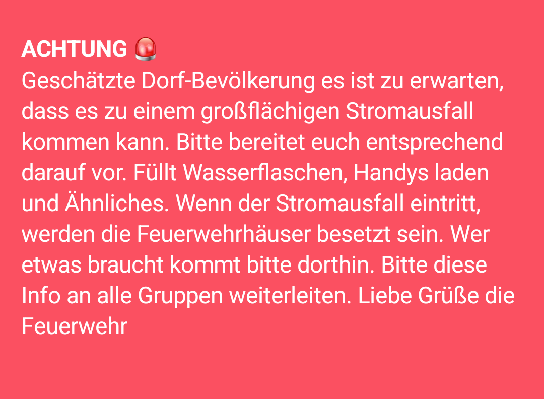 In NÖ wird von einem großflächigen Blackout gewarnt. Ein Umspannwerk steht unter Wasser. Hoffen wir mal das Beste 🙏 #Hochwasser
