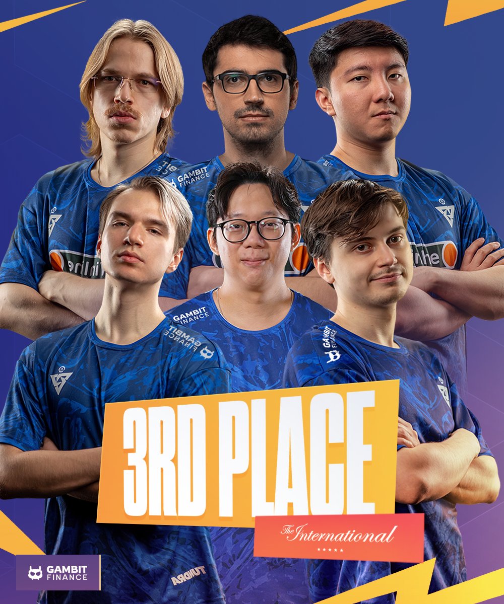 TundraEsports's tweet image. 3rd place at TI with a standin. 

We are very proud of our guys and cannot thank our fans enough for all the support! 💙💙

#TundraTribe