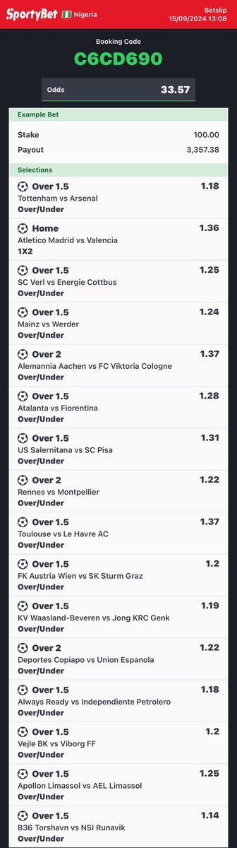 BR (@brayforex) on Twitter photo ⚽️33 odds Over1.5 ➡️ C6CD690
⚽️200 odds Home win ➡️ 033568C
Flex and edit ✍️
<a href="/SteadyWin01/">SteadyWin</a> <a href="/Ekitipikin/">Mayor Of Ekiti</a> <a href="/bossolamilekan1/">Bossolamilekan</a> <a href="/TalentedFBG/">Talented🏀🏀 🇳🇬🇿🇦</a> <a href="/kinggraytips/">King Gray👑</a> ⚽️33 odds Over1.5 ➡️ C6CD690
⚽️200 odds Home win ➡️ 033568C
Flex and edit ✍️
<a href="/SteadyWin01/">SteadyWin</a> <a href="/Ekitipikin/">Mayor Of Ekiti</a> <a href="/bossolamilekan1/">Bossolamilekan</a> <a href="/TalentedFBG/">Talented🏀🏀 🇳🇬🇿🇦</a> <a href="/kinggraytips/">King Gray👑</a>