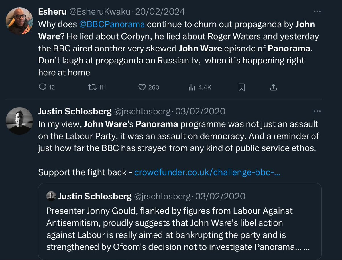 MsParaDoxy's tweet photo. @andrewfeinstein And look who’s running the #JewishChronicle

People associated with the weaponised ‘Labour antisemitism crisis’ campaign against Jeremy Corbyn &amp; his supporters - including John Ware who produced the 🐂💩 ‘Is Labour Antisemitic’ #Panorama and ‘Lord Walney’ Woodcock #ItWasAScam https://t.co/opdbT6SKDK