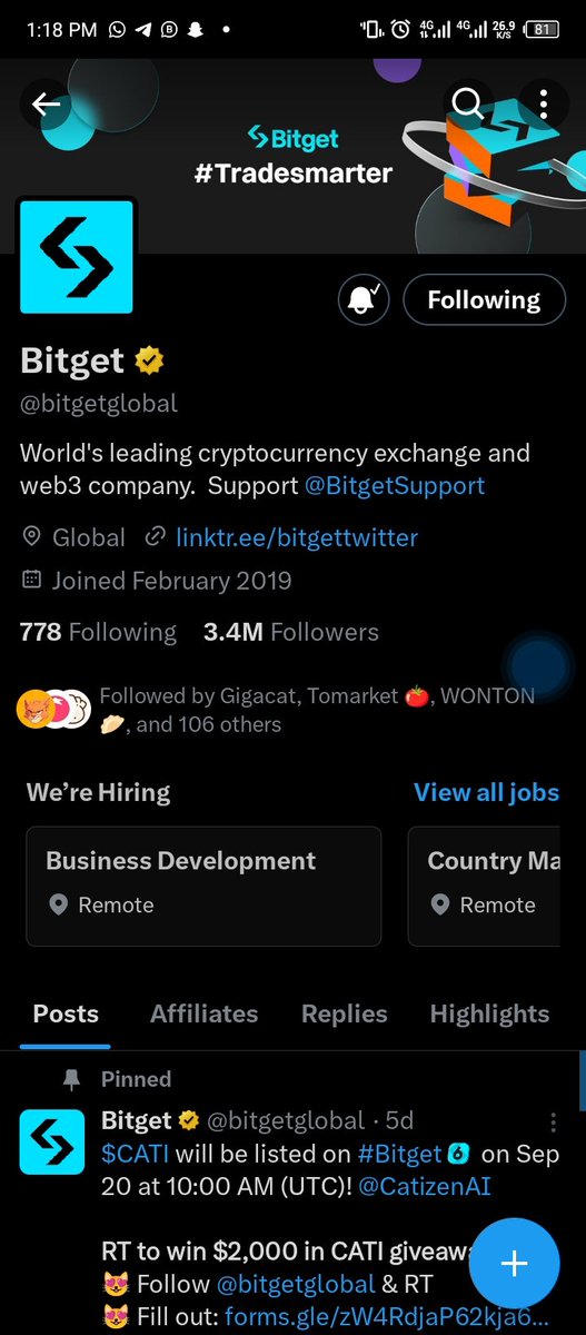 DanSenpaiX's tweet image. PYTHUSDT

#BitgetSmartChallenge 

@bitgetglobal  @Othniel1507
@Temiloluwa77946 

Bless me with 20usdt