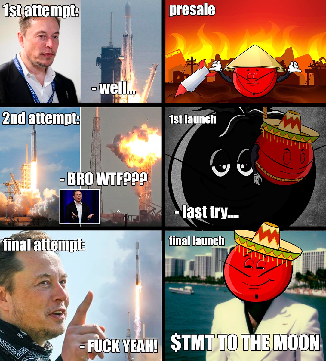 Musk and $TMT have one goal — TO THE MOON! 🔥

TOMATO ARMY LFG!