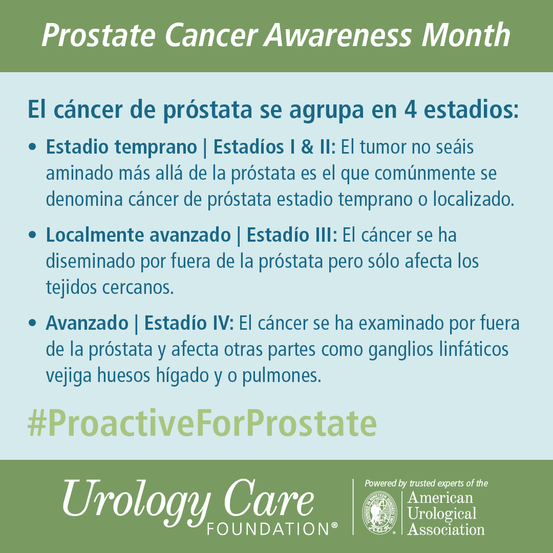 UrologyCareFdn's tweet image. ¿Sabías que tenemos recursos educativos en español? ¡Este #Mes de Concientización sobre el Cáncer de Próstata sea proactivo y no espere para hablar con un médico! 

Haga clic en el enlace para leer más #ProactiveForProstate bit.ly/3TnlMzl