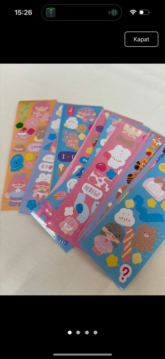 🌙 (@ssayythename17) on Twitter photo Köşe yuvarlayıcı ve random sticker satış
Yuvarlayıcı 100
Stickerler 10 tl
Stickerler random olarak gönderilecektir çoklu alımda yardımcı olurum
@bujo_sell <a href="/bujo_go/">Bujo ürünleri Go/satış</a> <a href="/bujosatis/">⊹ bujo ürünleri satış/go! 🐰</a> <a href="/randomgotr/">˗ˏˋ random go rt ´ˎ˗</a> <a href="/bindersatis/">binder & sayfa satış</a> <a href="/kpopMERCHsatis/">Kpop Merch Satış</a> <a href="/peacrry/">Kpop Satış / Takas</a> <a href="/sanriosatis/">Sanrio Ürün Satış Hesabı💗😺</a> @satış Köşe yuvarlayıcı ve random sticker satış
Yuvarlayıcı 100
Stickerler 10 tl
Stickerler random olarak gönderilecektir çoklu alımda yardımcı olurum
@bujo_sell <a href="/bujo_go/">Bujo ürünleri Go/satış</a> <a href="/bujosatis/">⊹ bujo ürünleri satış/go! 🐰</a> <a href="/randomgotr/">˗ˏˋ random go rt ´ˎ˗</a> <a href="/bindersatis/">binder & sayfa satış</a> <a href="/kpopMERCHsatis/">Kpop Merch Satış</a> <a href="/peacrry/">Kpop Satış / Takas</a> <a href="/sanriosatis/">Sanrio Ürün Satış Hesabı💗😺</a> @satış