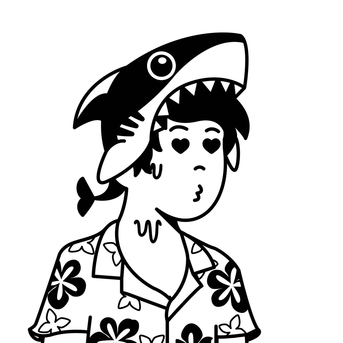 lebonk_nft's tweet image. GM fam!
Check out my new @JlemaNFT! 🤩
I absolutely love the cheeky summer vibe on this one!! 
🦈😍😗😆
Wishing everyone a happy Sunday! 

#JlemaNFT #onPolygon