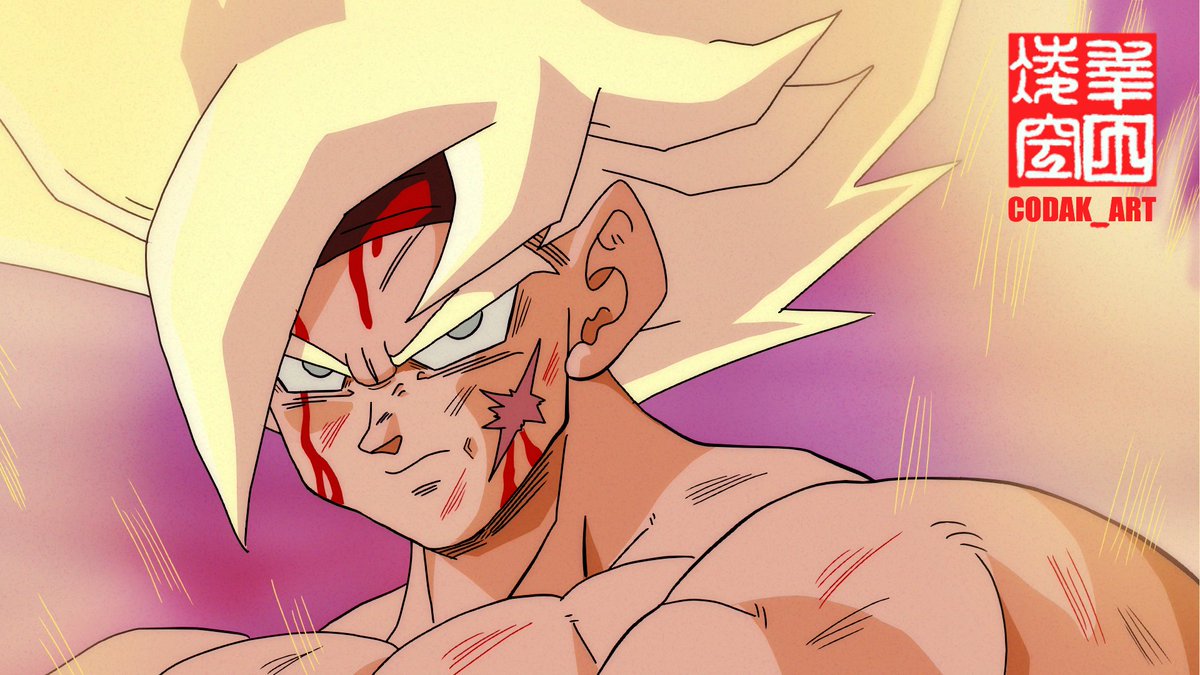 Codak_art's tweet photo. Warrior of Vengeance
 #DragonBall  #DragonBallZ  #art #illustration  #DBZ https://t.co/c0DoenD3gq
