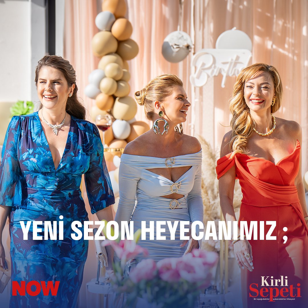 Mutluluğumuz ve heyecanımız sınır tanımıyor. 💖
#KirliSepeti <a href="/nowtvturkiye/">NOW</a> <a href="/medyapimresmi/">MEDYAPIM</a>