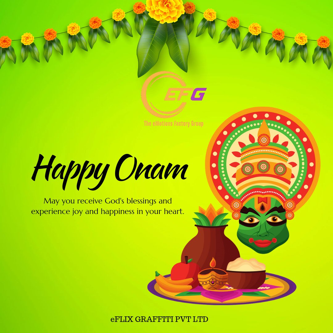 May this Onam bring new beginnings, prosperity, and peace to your life. Let the Pookalam’s vibrant colors fill your home with joy, and may the sweet flavors of the feast linger in your heart. 🌾🍂🍛
#OnamCelebration #HarvestFestival #LoveAndUnity #OnamBliss