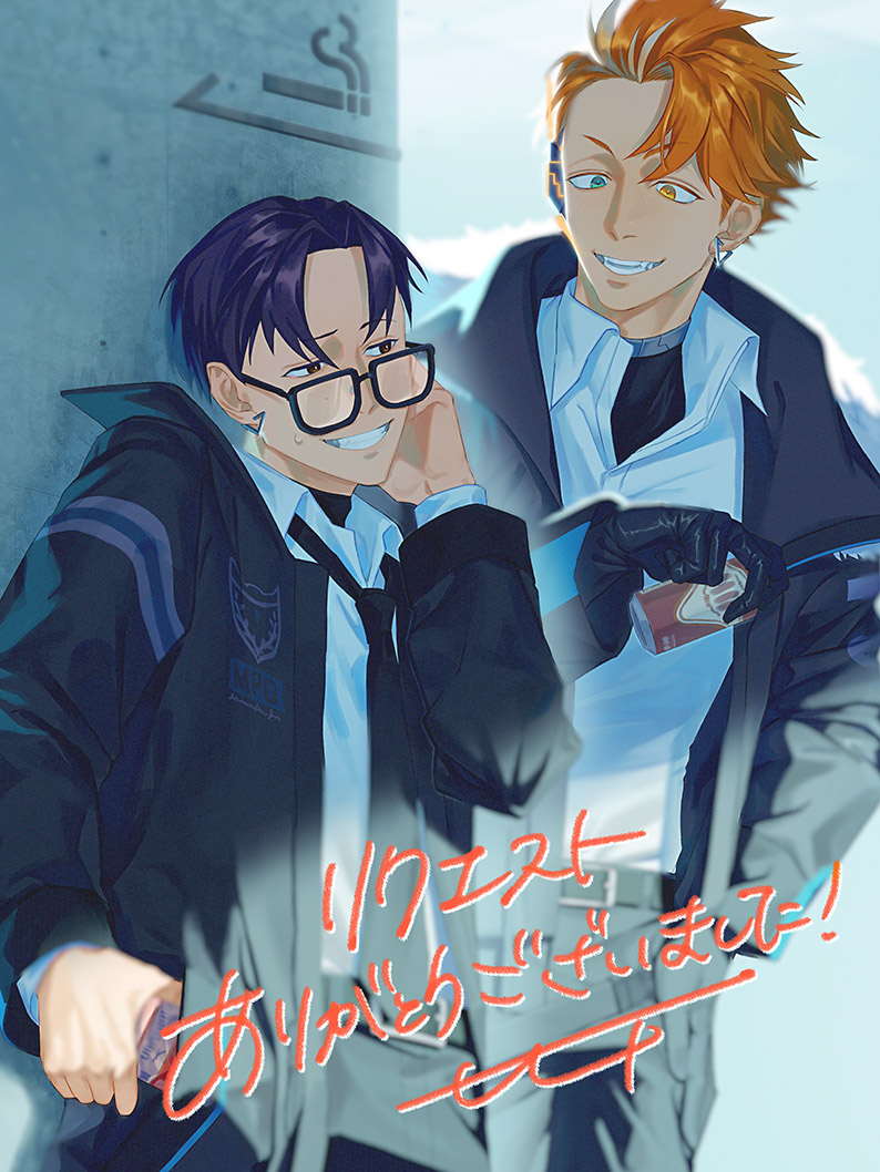 UL_sb_T's tweet photo. いただいてたリクエスト納品しました!ありがとうございました〜!
#skab #commission
https://t.co/ZsW1PUDaxN https://t.co/u0oUuU2vcd