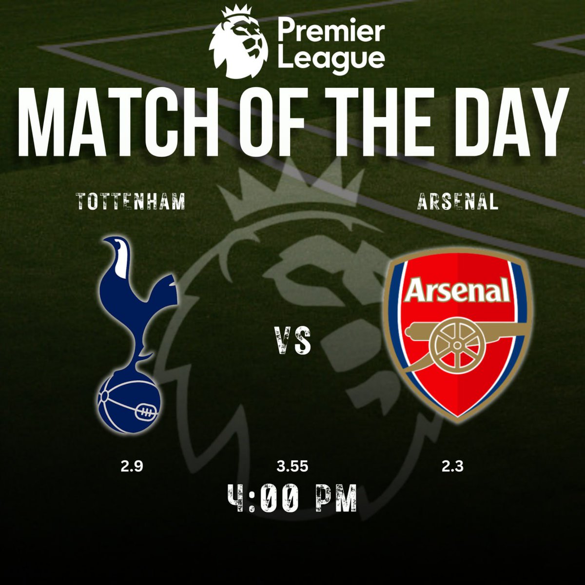 Leo uko nyuma ya team gani?

Tottenham OR Arsenal? ⚽

Remember to place your bet with us here W88af.com 

#FormNiW88