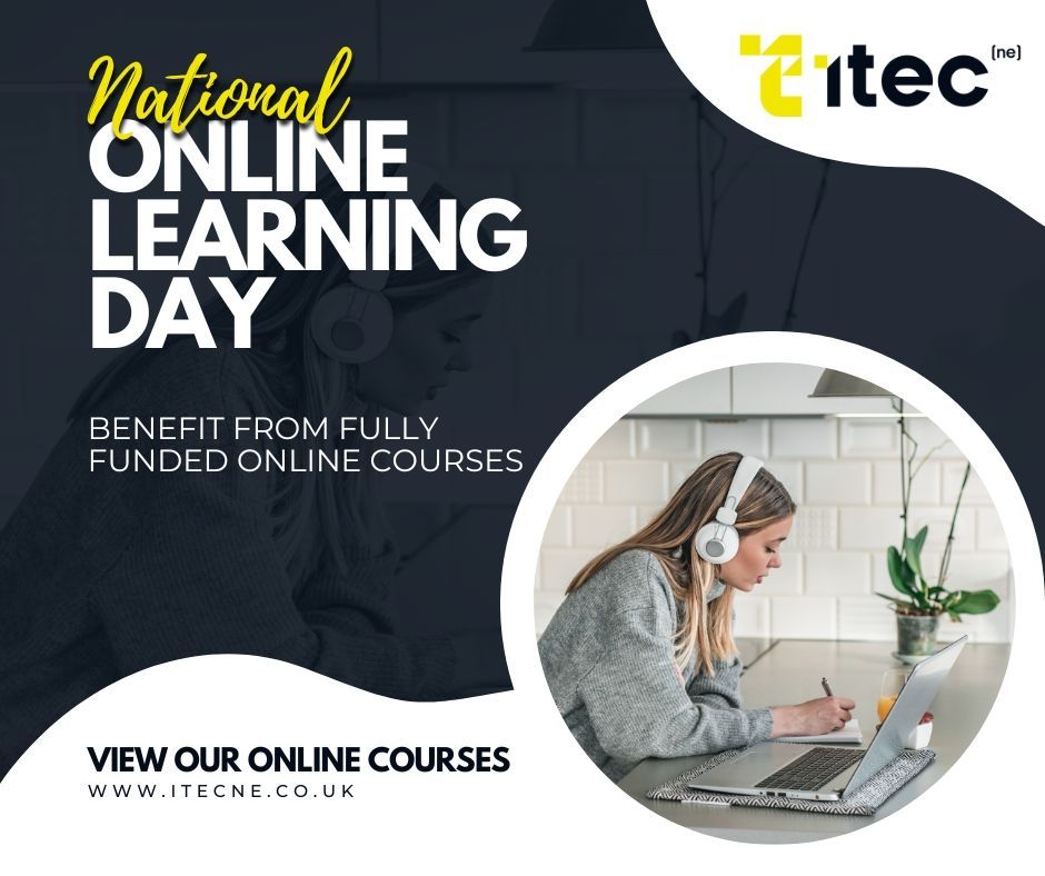 Happy National Online Learning Day! 

Online learning allows students to thrive in a flexible environment and access an abundance of resources to support their education. 

With our variety of online courses you can further your skills and knowledge. Achieve your goals with itec!